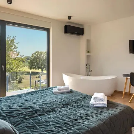 빌라 Modern Cormoran With Pool In *