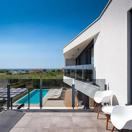 Willa Modern Cormoran With Pool In Poreč